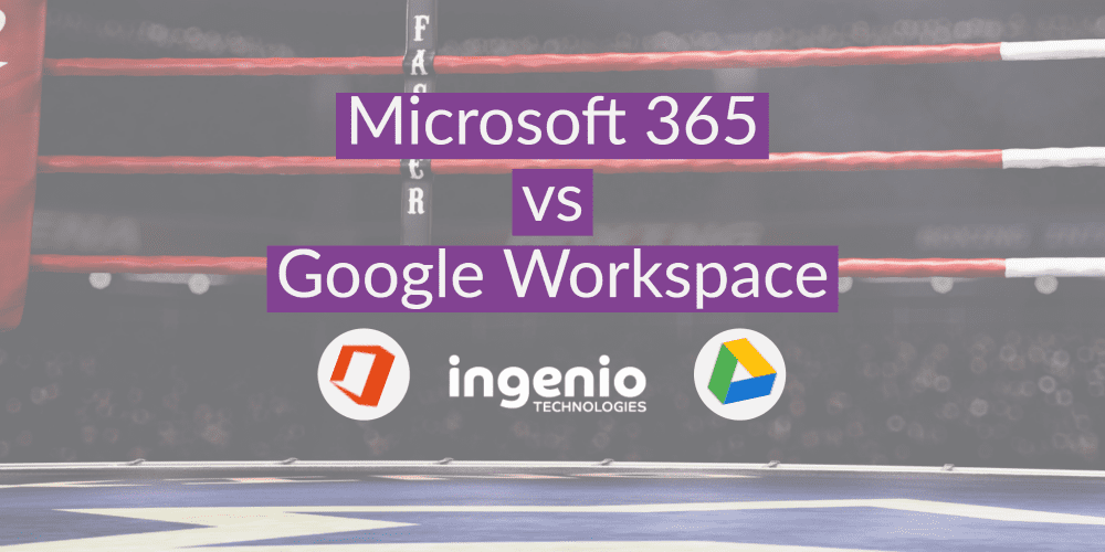 Google Workspcae vs Microsoft 365 2