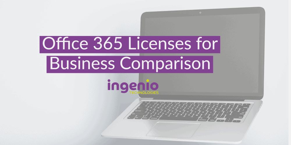 Office 365 Licenses Business Comparison