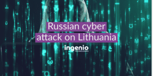 Russian cyber security attack against Lithuania