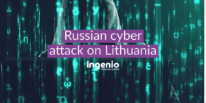 Russias cyber security attack against Lithuania