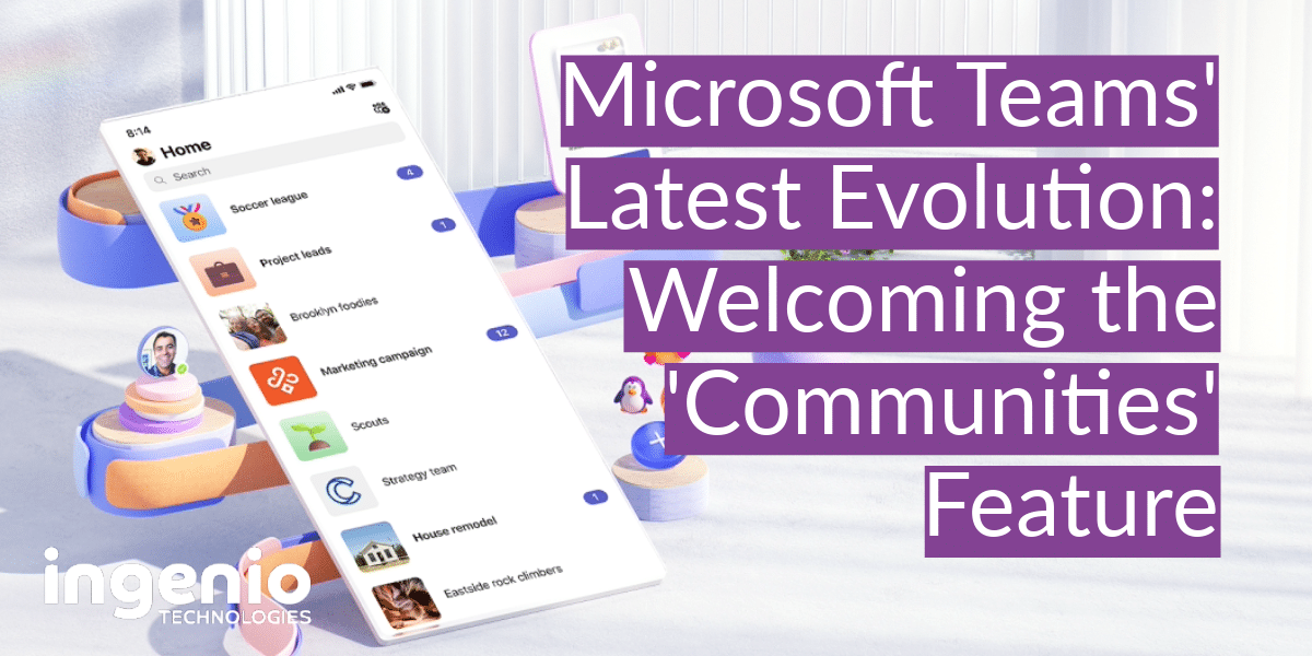 Microsoft Teams Communities Graphic