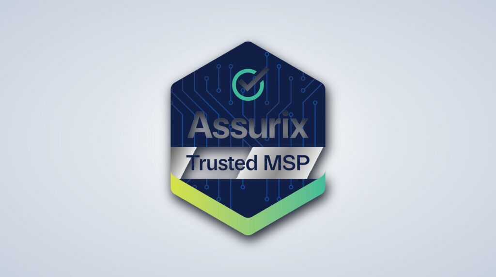 Ingenio Technologies Assurix Trusted MSP certificate badge