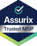 Assurix Trusted MSP certificate badge